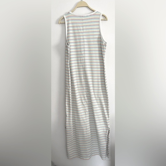 Tommy Hilfiger striped sleeveless maxi dress M - Picture 3 of 10